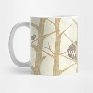 Dragon and Birds Mug